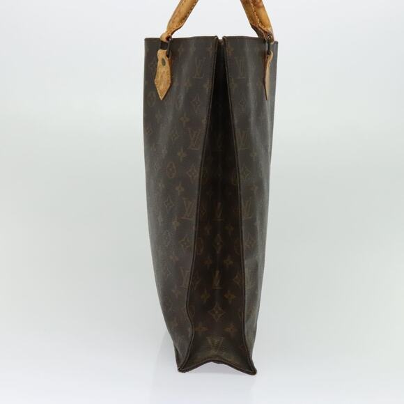 LOUIS VUITTON Monogram Sac Plat Hand Bag M51140 - Picture 4 of 12